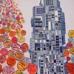 Des immeubles et des roses