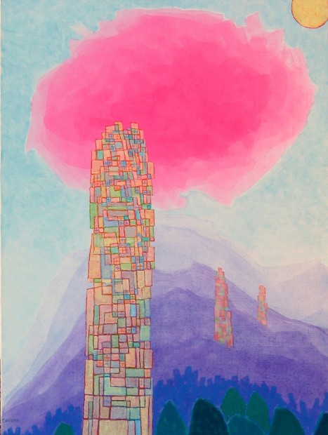 nuage-rose